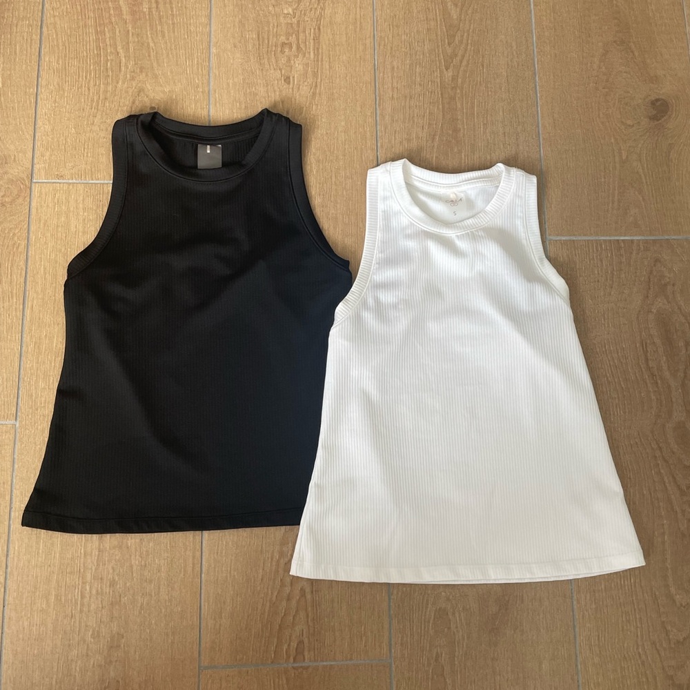 Calia Black and White Tank Top Bundle
